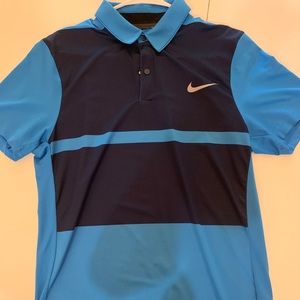 Nike Vapor Solid Block Golf Shirt - Medium